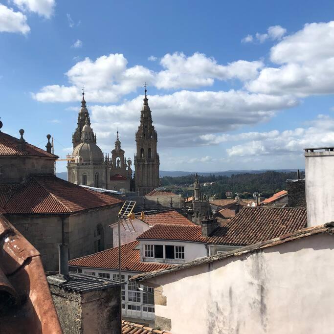Atico Casco Antiguo En Plaza Cervantes Santiago de Compostela Zewnętrze zdjęcie