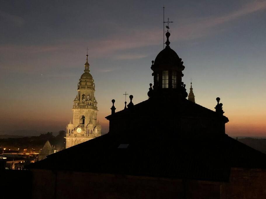 Atico Casco Antiguo En Plaza Cervantes Santiago de Compostela Zewnętrze zdjęcie